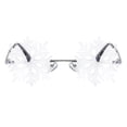 thumbnail image 4 of de sol de Navidad de accesorios colores último de regalos para niños Cro Soledad gafas de sol con forma de copo de nieve, 4 of 8