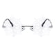 thumbnail image 4 of Gafas de sol divertidas Macarena con forma de copo de nieve, 4 of 8