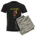 thumbnail image 6 of CafePress - Let'S Get Basted Pajamas - Men's Dark Loose Fit Cotton Pajama Set, 6 of 7