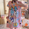 thumbnail image 1 of Disney Nightdress Minnie Pajamas Ladies Summer Sweet and Cute Pajamas Women's Comfortable Large Size Loose Cartoon Home Clothes40kg-70kg Gao Jinjia LED, 1 of 2