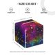 thumbnail image 4 of Fotbe Bright Universe Porta Pañuelos Decorativo de Cuero, Caja Cuadrada Moderna para Pañuelos Faciales, Organizador y Dispensador 5x5x5'', 4 of 7