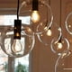 thumbnail image 2 of Matsuzay Luz colgante de 20 cm de diámetro, luces colgantes de cristal redondas, lámpara de techo, restaurante, Hotel, dormitorio, sala de estar, Iluminación y accesorios Oro Matsuzay HA067379-01, 2 of 6