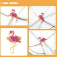 thumbnail image 3 of unbranded 4Ud Decorativos Para Servilletas En Forma De Flamenco De Aleación Rosa Para Bodas, 3 of 8