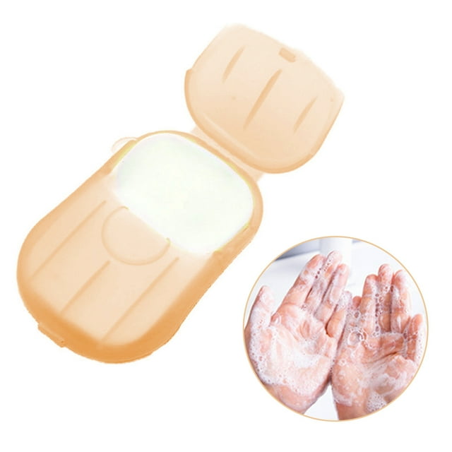 Pastillas de jabón desechables para viajes, pañuelos de jabón, lavado de manos portátil, mini