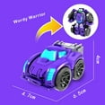 thumbnail image 3 of Toddler Transforming Robot Construction Vehicles Collectible Set – Transforming Robots For Kids Pull Back Toys, 3 of 3