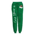 thumbnail image 5 of No Boundaries Juniors’ Christmas Faux Sherpa Joggers, 5 of 5