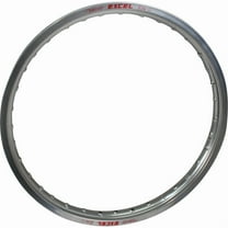 Silver 1.85 x 18 Excel Takasago 36 Hole Rear Rim - FDS406