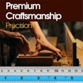 thumbnail image 3 of 12+6 Inch Metal Ruler Set-Straight Edge Ruler Has Both Imperial and Metric Measurements, Perfect for, 3 of 5