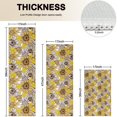 thumbnail image 4 of Yellow Brown Sunflower Pattern Kitchen Rugs Sets Of 3,Kitchen Runner Rugs Non Skid Washable,Decorative Kitchen Floor Mats for Kitchen,Sink,Laundry,17"x30"+ 17"x47" + 17"x59", 4 of 6