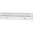 thumbnail image 2 of nadair 11" led under cabinet lighting kit swivel plug-in ultra-slim closet or kitchen cabinet light dimmable with 3 color modes built-in, linkable, 2 of 9
