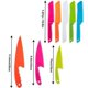 thumbnail image 1 of 8Pcs / Set Kid Plastic Kitchen Cutter Set Children Safe Cooking Chef Nylon Cutter for Fruit Bread Cake Salad Lettuce Cutter, 1 of 5