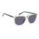 thumbnail image 2 of Fossil Lunettes de Soleil pour Hommes Style FOS 3130/G/S Rectangulaires, Noir/gris, 54mm, 20mm, 2 of 4