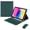Green, variant on Bluetooth Keyboard Case for iPad 11th Gen 11" 2025 A16, Detachable with Pencil Slot Stand,mint