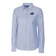 thumbnail image 2 of Women's Cutter & Buck Light Blue Old Dominion Monarchs Oxford Stretch Long Sleeve Button-Up Shirt, 2 of 3