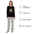 thumbnail image 2 of Plus Size Family Pajamas, Horse Merry Christmas Pajamas, Size NB - Men 6XL, 2 of 7