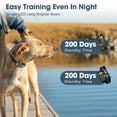 thumbnail image 3 of Dog Shock Collar, 5300FT （1mile） Range Remote Control Unit and Innovative Dog Training Collar with IPX7 Waterproofing, Rechargeable, Shock, Vibration, Beep, 8-120lbs, 3 of 8