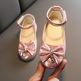 thumbnail image 7 of Girl Shoes Kids Baby Girls Bowknot Dance Shallow Single Shoes Princess Shoes Girls'Sneakers Pink 18 Months-24 Months, 7 of 7