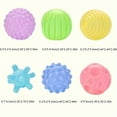 thumbnail image 2 of Soft PVC Baby Sensory Ball - Early Learning & Play Toy for Infants, 2 of 5