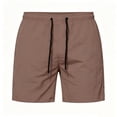 thumbnail image 4 of Dxzfnsa Men’s & Big Men's Quick Dry Shorts with Pockets Lightweight Casual Wear Shorts Drawstring Elastic Waist Workout Shorts M-4XL, 4 of 6