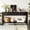 Black, variant on 62.2" Farmhouse Console Table with 3 Drawers – Painted Wood Entryway Sofa Table with Bottom Shelf & Iron Handles, Long Accent Table for Living Room, Hallway, Kitchen, Bedroom, Office