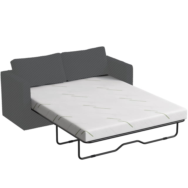5 Inch Gel Memory Foam Sofa Mattress Cushion Twin Size