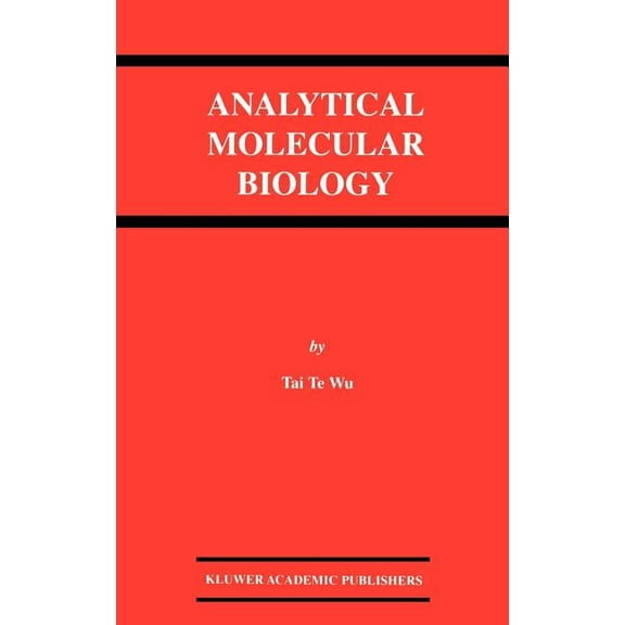 Analytical Molecular Biology, (Hardcover)