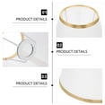 thumbnail image 5 of BESTOYARD 1Pc Decorative Cloth Lamp Shade White Light Cover for Floor and Wall Lamps, 5 of 5