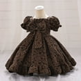 thumbnail image 2 of adviicd Robes pour Filles Robe Maxi Décontractée Sans Manches Col Halter Ligne A Fluide Café,80, 2 of 4