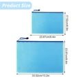 thumbnail image 3 of Office cabinet under $5,5 Pack Zipper Mesh Document Pouch A4 A5 Letter Size Mesh Bags For Board Games & Puzzles Document Zipper Pouches For School Supplies Cosmetics Travel Storage 1PC, 3 of 4