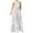 White, variant on Jumpsuits for Women Womens Jumpsuit Spaghetti Strap Wide Leg Split Jumpsuits Long Overalls Summer Beach Loose Fit Rompers Pink,XL