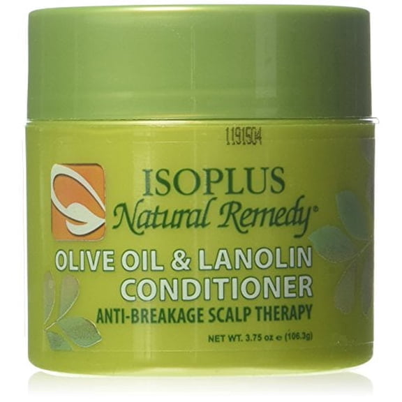 Isoplus Natural Remedy Olive Oil & Lanolin Conditioner, 3.75 oz