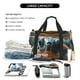 thumbnail image 5 of Fotbe Realistic Cute Sea Turtle Bolsa de Viaje con Estampado, Bolsa de Fin de Semana para Mujer con Compartimento para Zapatos, Bolsa de Gimnasio con Bolsillo Húmedo, 5 of 7