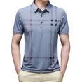 thumbnail image 1 of Gibobby Playera Polo Polo de piqué de Manga Corta de Ajuste clásico Camisa de Polo para Hombre(Gris,G), 1 of 5