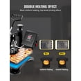 thumbnail image 2 of Prensa de calor digital dual de 12 x 10 pulgadas, prensa de calor de 650 W, impresión de sublimación VEVOR transferencia de impresora de sublimación, rotación de 360 grados para camisetas de bricolaje, 2 of 9
