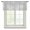 Gray, variant on Vintage Chartreuse Starfish Sheer Curtains Valances for Windows Summer Coastal Beach Marine Chiffon Kitchen Valances for Cafe, Voile Window Treatments Curtains for Living Room Bedroom, 42"x18"