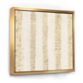 thumbnail image 1 of Motif de Rayures Glam Dorées - Toile Encadrée Glam Moderne, 1 of 3