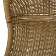 thumbnail image 6 of Yukon Outdoor Wicker Hanging Chair with Stand, Light Brown and Beige, 6 of 7