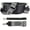 Black, variant on Leather Waist Belt Bag with 2 Detachable Straps, Stylish Unisex Crossbody Hip Pack for Travel, Italien Handcrafted Fanny Pack in 8 Colors