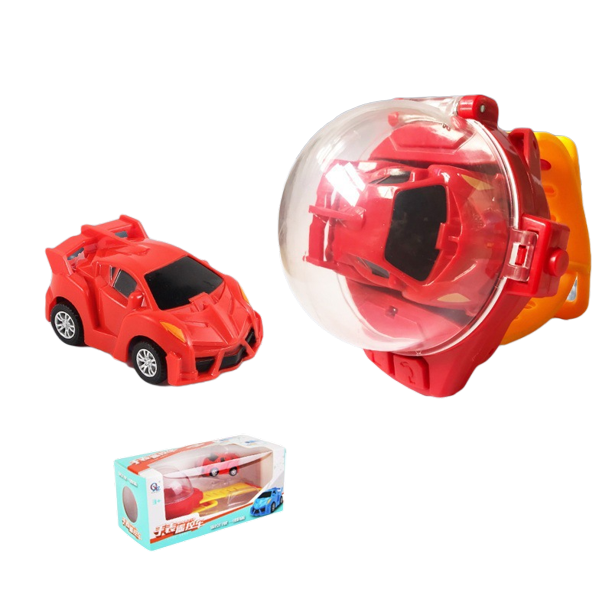 Watch Remote Control Car Toy for Kids with Dustproof Cover, Power