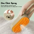 Steamy Detangling 3in1 Grooming Brush for Cats and Dogs Removes
