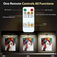 thumbnail image 6 of Alficedo 16in Picture Lights, Wireless Rechargeable Picture Frame Lights for Wall, 3 Color Temperatures Art Painting Light With Remote Control Dimmable for Artwork Displaying, Photos, Paintings, 6 of 7