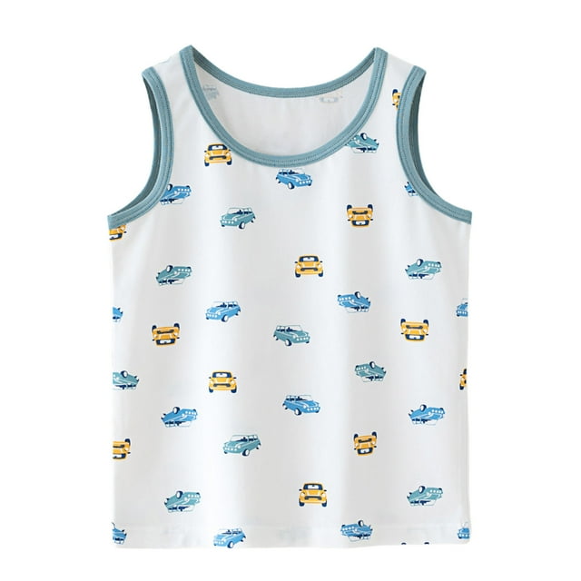 COM1950s Crop Top, Crop Top, Chemises pour Enfants Sans Manches T-Shirt Graphique Col Rond Crop Top pour Filles et Garçons Tee, Crop Tops Mignons, Crop Tops pour Enfants, Chemises pour Filles