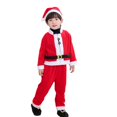 thumbnail image 3 of Disfraz de Papá Noel para niños, mismo estilo, rojo, clásico, Navidad, niños y niñas, 3 of 4