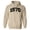 Sand, variant on 1970 College Style Hoodie Sweatshirt Unisex Large White