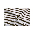 thumbnail image 6 of Unique Bargains Men's Long Sleeve Pullover Top Crew Neck Striped T-Shirts 36 Brown, 6 of 7