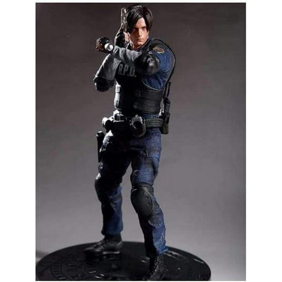 Resident Evil Leon Action Figure Collection Model Toy Statue Puppet Toys 12.6 inch
