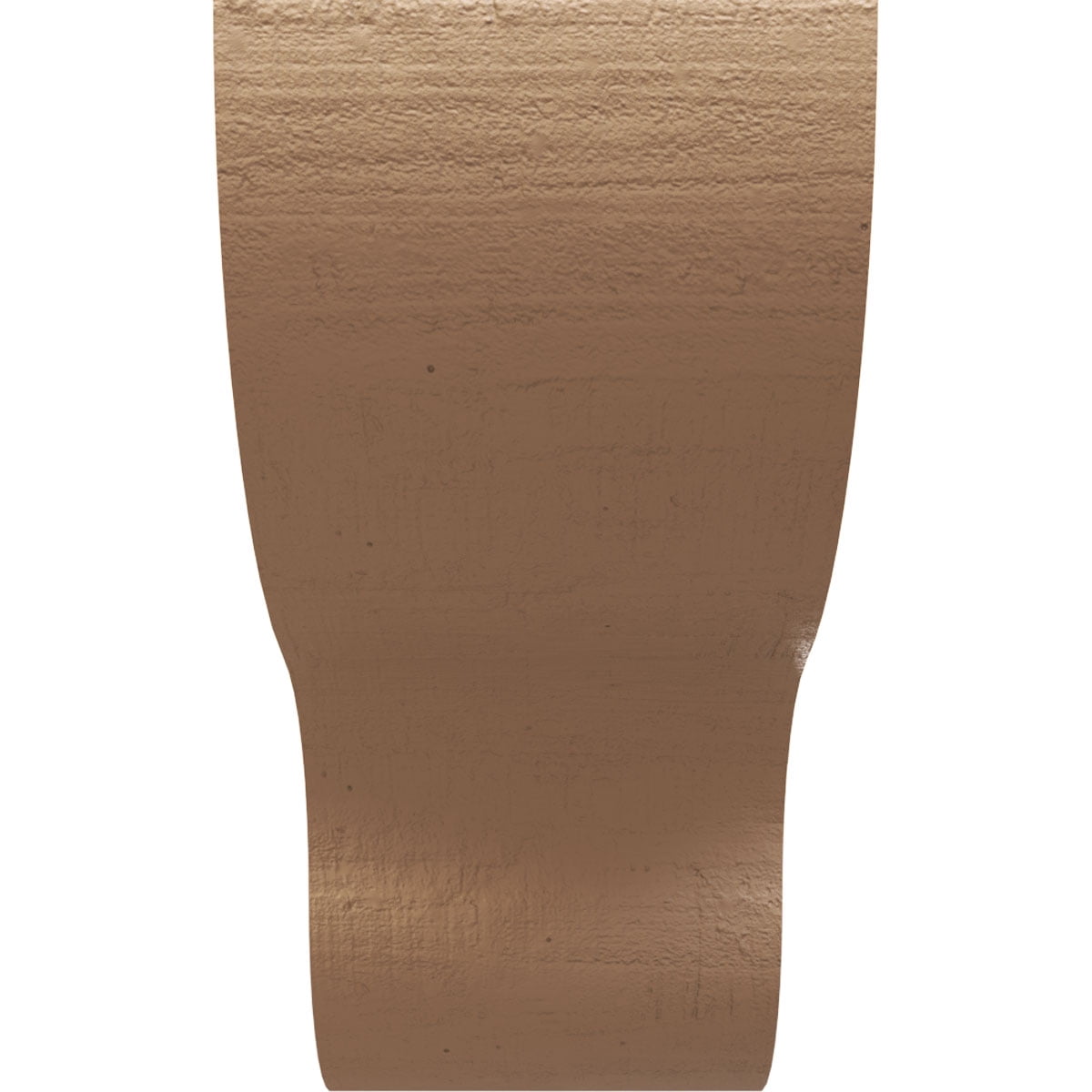 11"W x 33"D x 22"H Classic Greensboro Rough Cedar Woodgrain TimberThane Corbel, Primed Tan