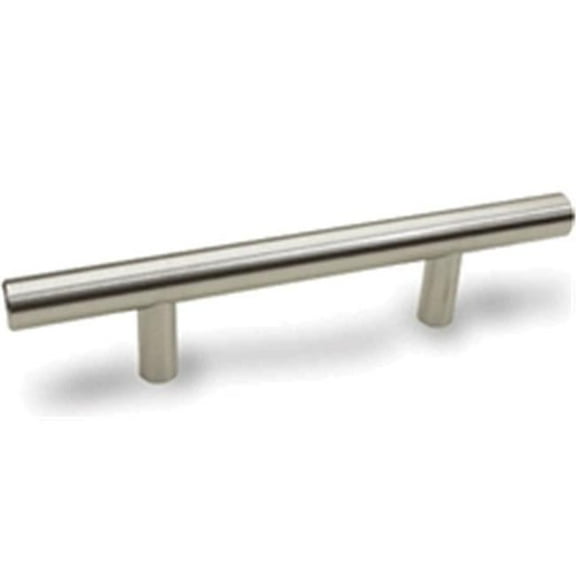 20 in. Solid Stainless Steel Brushed Nickel Kitchen Bar Handle