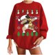 thumbnail image 1 of Camiseta de manga larga con cuello redondo para mujer a la moda, blusa holgada de Chirstmas con estampado de otoño, sudadera Fridja FKASFK587, 1 of 5