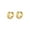 Gold, variant on Men's Stainless Steel 2pcs Sandblasted Finish Punk Huggie Hoop Earrings for Men Gold